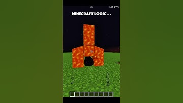 MINECRAFT LOGIC🤯 (SIGMA BOY) #minecraft #shorts #minecraftshorts #minecraftlogic