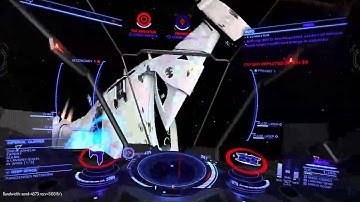 Vulture/Cobra/Python VS Vulture + Clipper PvP Elite dangerous 1.3