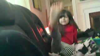 The Fart Girl Kick Her Feet On Me