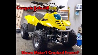 Chinese ATV  Complete Rebuild Bumblebee Edition!