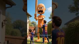 Messi and his son created a TUNG TUNG TUNG SAHUR to take revenge on Ronaldo and his son