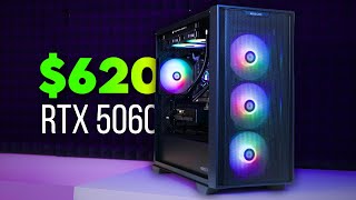 Building a $620 RTX 5060 Gaming PC