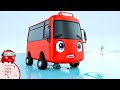 Buster on ice  red buster car anime  fun cartoon for kids
