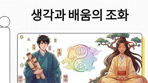 생각과 배움의 조화: 공자의 가르침으로 본 균형 잡힌 자기 주도 학습법 | 학(學)과 사(思)의 변증법 | 學而不思則罔 思而不學則殆