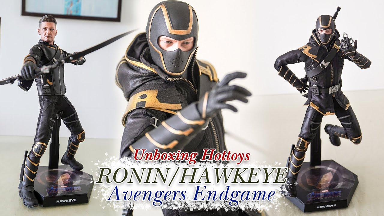 UNBOXING HOTTOYS RONIN/HAWKEYE/DELUXE VER (AVENGERS ENDGAME) - YouTube