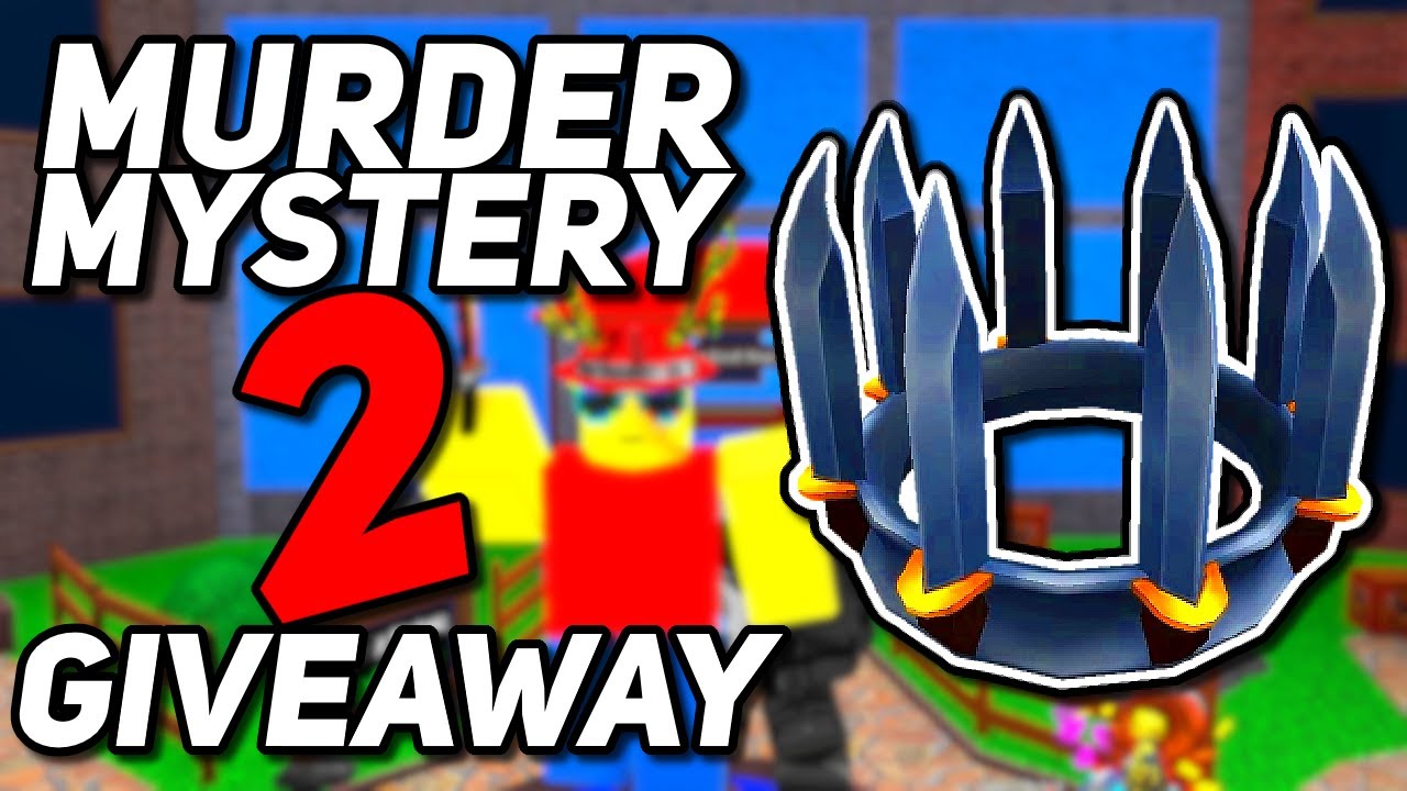 FREE ROBLOX MURDER MYSTERY 2 KNIFE GIVEAWAY - YouTube