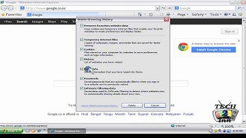 How to Clear History in Microsoft Internet Explorer 7
