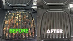 How to clean your George Foreman Grill the easy way - like a BOSS!