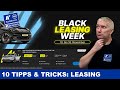 10 Tipps und Tricks zum Geld sparen beim Leasing? Neues Auto leasen? Leasingmarkt Black Leasing Week