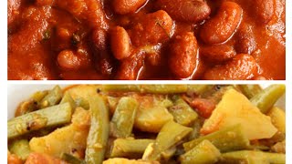 Gawar Falli and Punjabi Rajma recipeis live