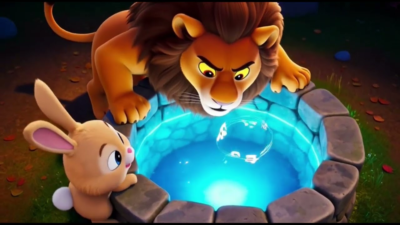 Tittle: The Clever Rabbit and the Lion