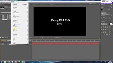 Hướng dẫn làm intro đơn giãn CKC_0306161455 ADOBE AFTER EFFECT
