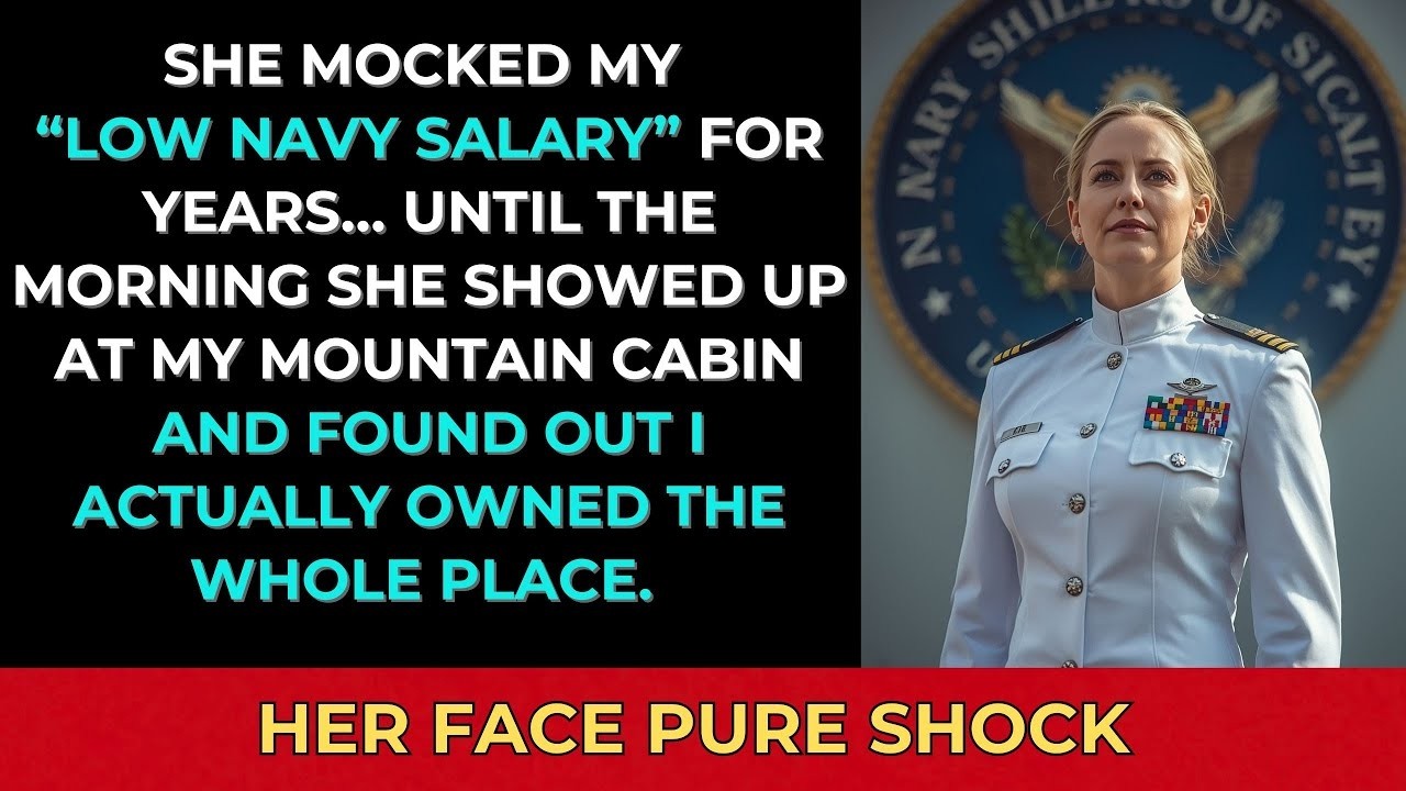 My Sister Mocked My Navy Pay… Until She Found Out I Owned a Multi Million Dollar Mountain Cabin