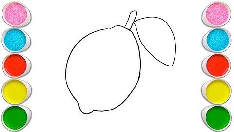 Learn to Draw a Lemon – Easy Drawing for Beginners!