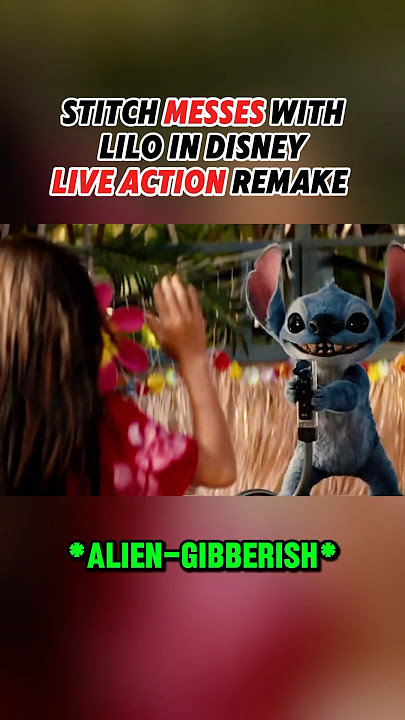 STITCH MESSES WITH LILO AND WATER Scene! Disney Pixar Live Action Lilo & Stitch remake movie clip!
