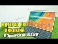 Huawei MatePad Pro en Perú: Unboxing en Español del 'IpadPro de Huawei' (4 en 1)