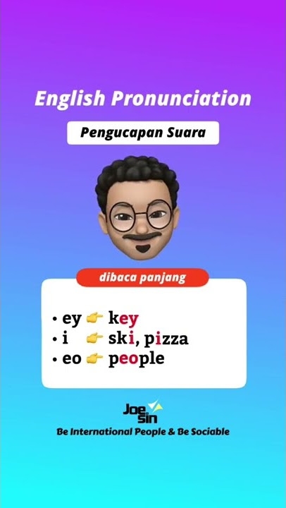 Cara Mengucapkan Suara 'I' dalam Bahasa Inggris #shorts
