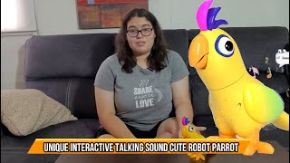 Unique Interactive Talking Sound Cute Robot Parrot screenshot 1