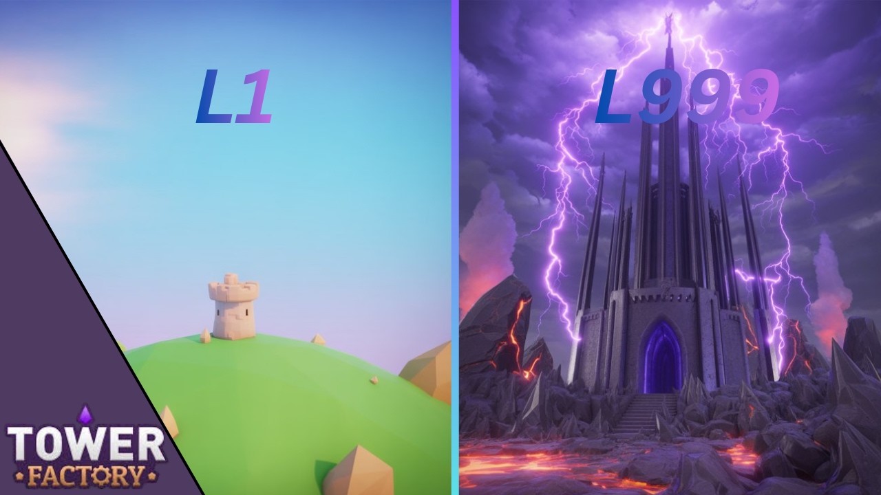 {TOWER FACTORY} الدفاع عن البرج جربت اقوى سلاح في اللعبة