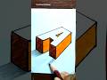 How to draw 3d a shorts  art 3d