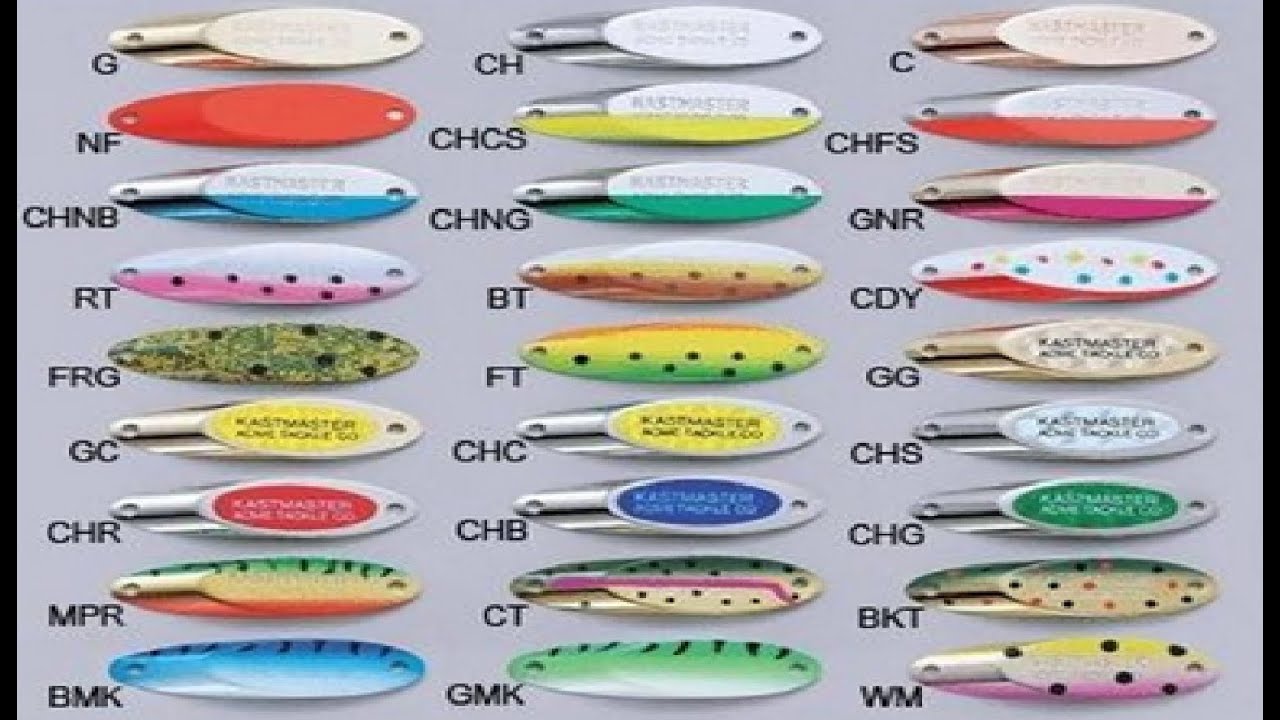 Acme KastMaster Trout Fishing Lure`s Top 5 Best Color Patterns