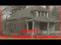 This Detroit Neighborhood is Almost Completely Abandoned: City Airport Neighborhood, Detroit 4K.