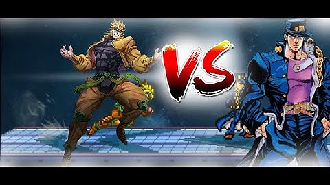 SSF2 MODS: Jotaro Kujo vs Dio.