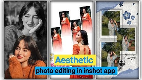 Inshot photo editing 😍 | photo editing in inshot app | how to edit photo in inshot app #inshot #edit