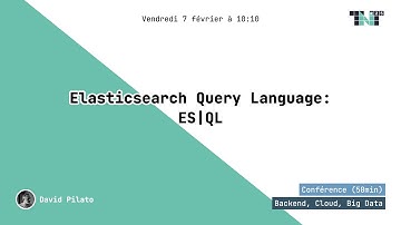 Elasticsearch Query Language ESQL - David Pilato