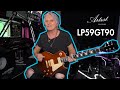 Artist LP59GT90 Electric Guitar Gold Top with P90 Style Pickup - Review by Peter Northcote