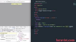 11 - ES6 Tagged Template Strings 標籤模板