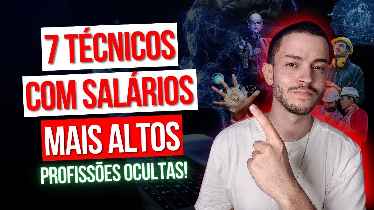 7 CURSOS TÉCNICOS MAIS BEM PAGOS DO BRASIL (BAIXA COMPETIÇÃO & SALÁRIOS ...