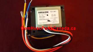 Transformer P201-3401 Totaline 120 208 240 24V Carrier Bryant