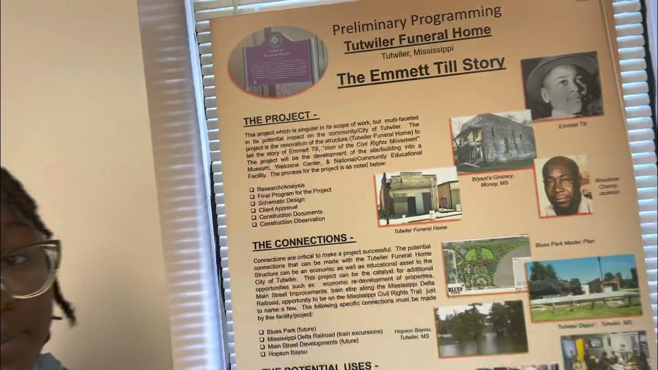 MKE2MS Resident Of Tutwiler MS explains Emmitt Till Project YouTube