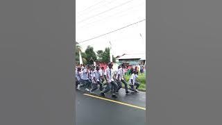 Gerak Jalan Viral Siswa SMA Dari Tobelo Halmahera Utara