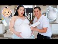 PREGNANCY BELLY CAST! 9 Months Pregnant!