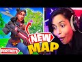My First Look At The *NEW* Fortnite Season 7 Map - Chica