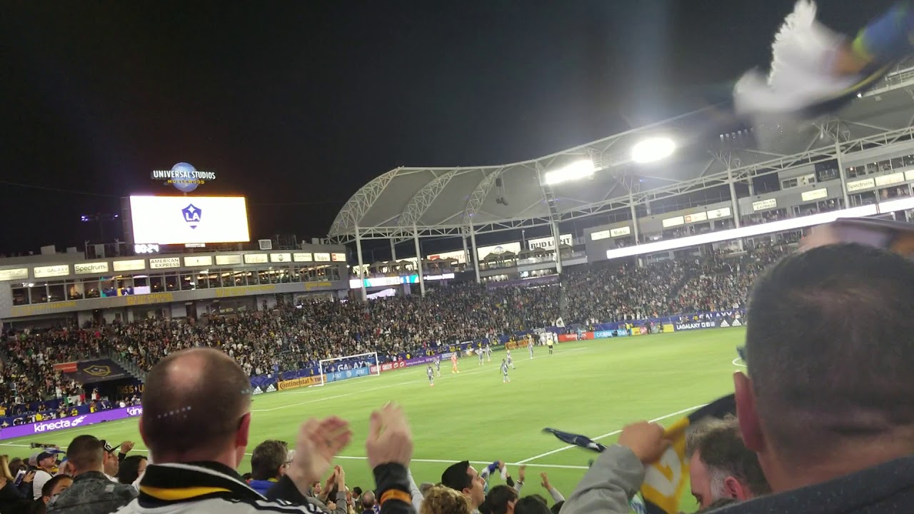 Lletget goal celebration LA Galaxy vs Minnesota United March 16 2019