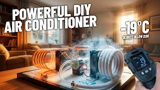 Make a Powerful Portable Air Conditioner! – Cool❄️ and Heat🔆