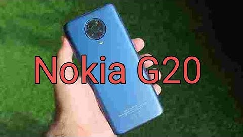 Nokia G20 full details