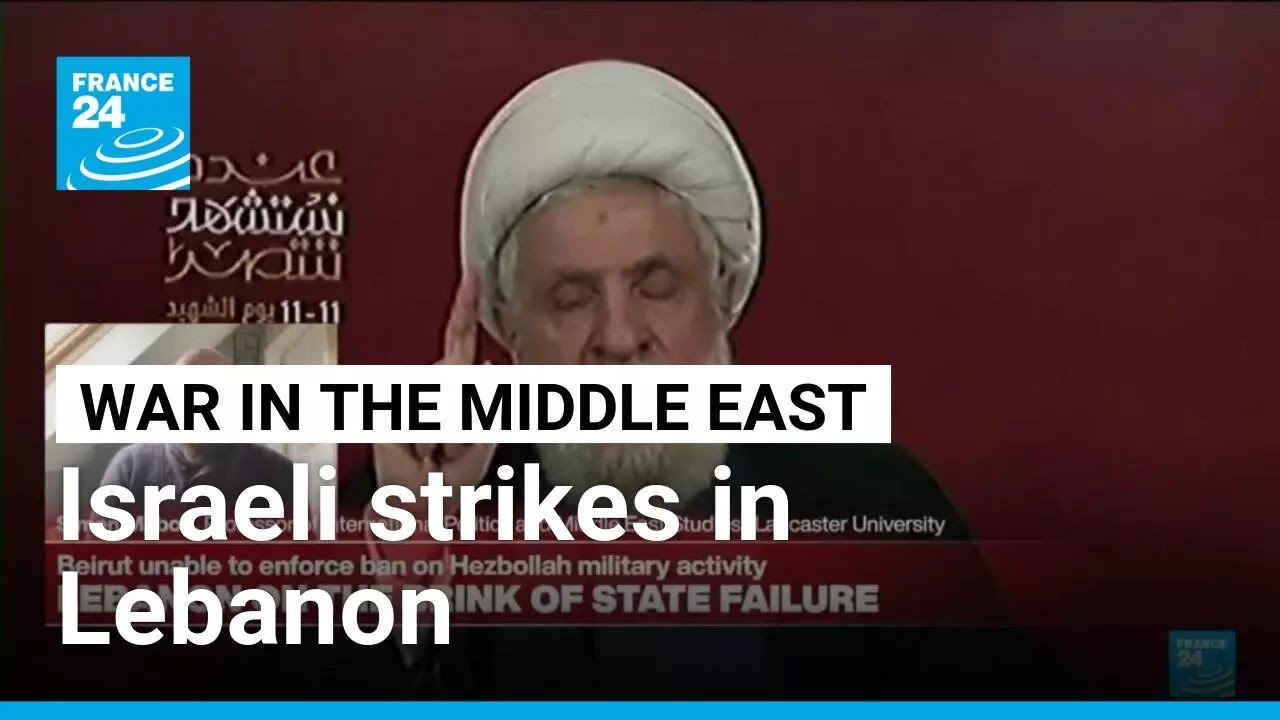 War in the Middle East: Israel expands operations in Lebanon • FRANCE 24 English