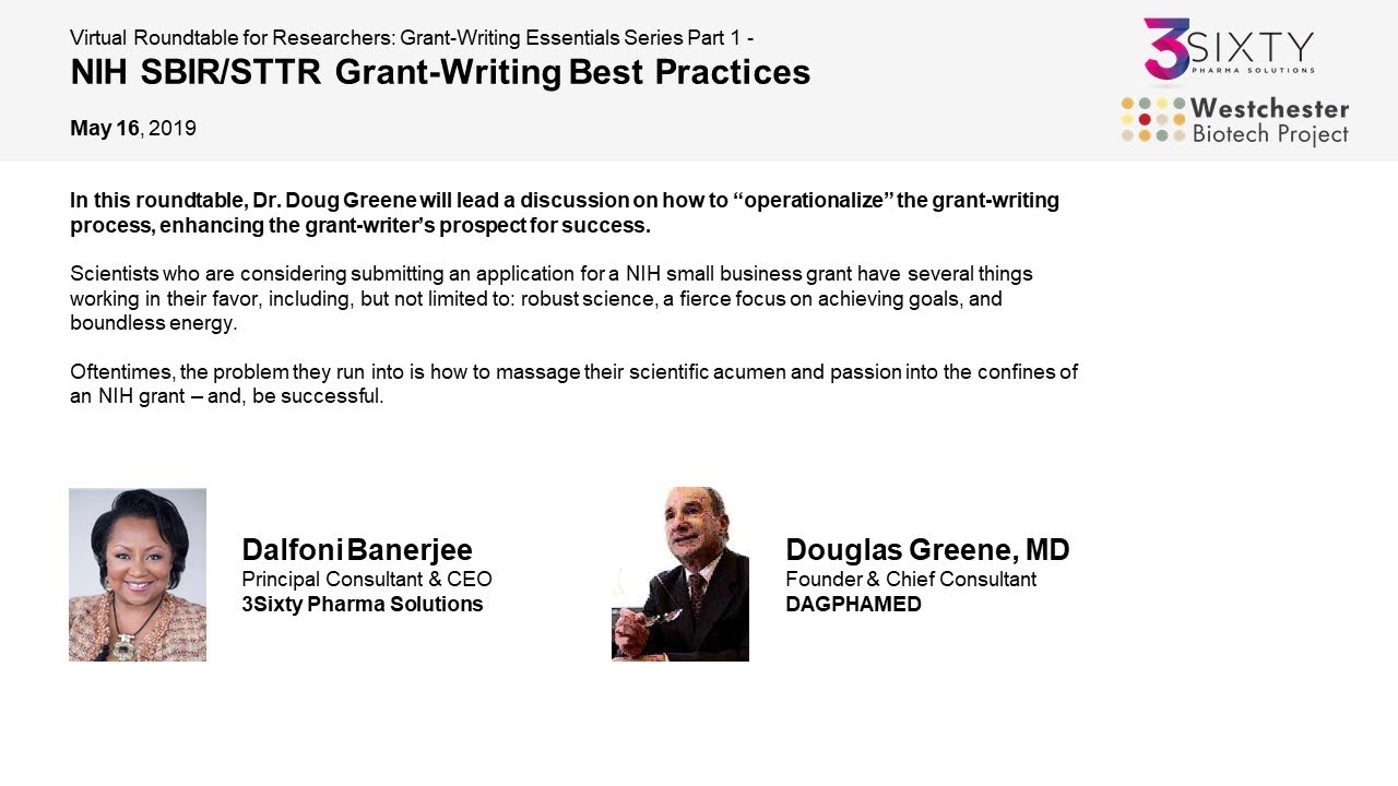 nih grant writing services