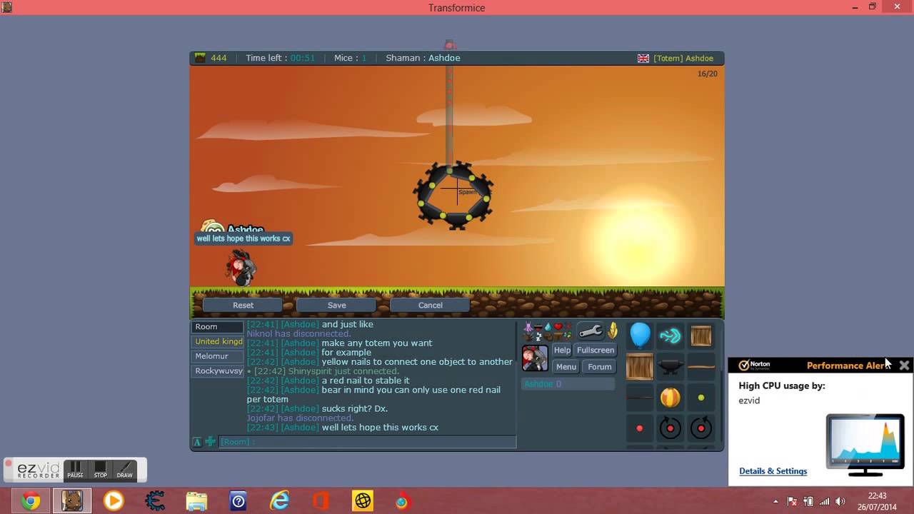 How to make and use a totem transformice