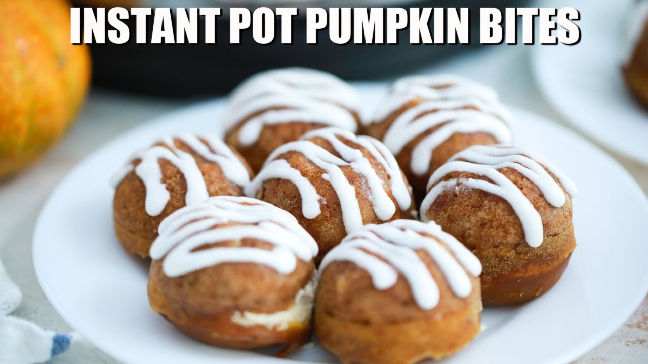 Instant Pot Pumpkin Bites Sweet and Savory Meals