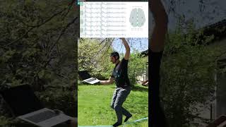 EEG during exercise | walking on a slackline