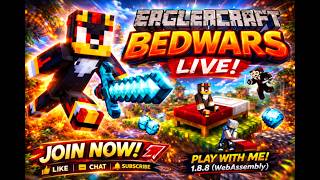 🔴 LIVE NOW 🔥 MINECRAFT 1.8.8 BEDWARS WITH VIEWERS!!!