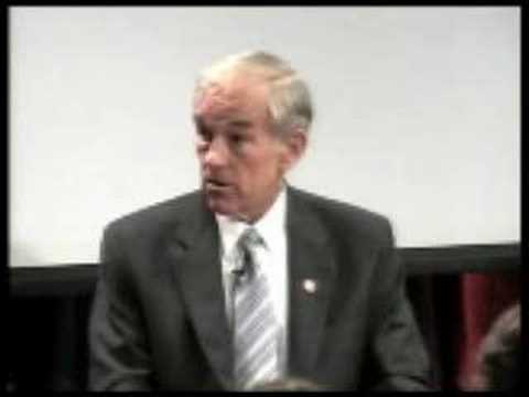 Ron Paul @ Google - the Constitution and War - par...