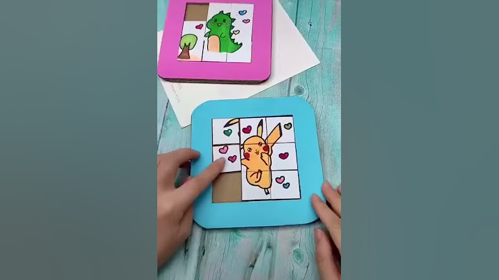 كيف تصنع لعبة الالغاز | How do you make a puzzle