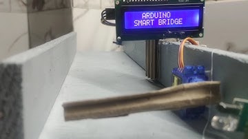 Smart Arduino Bridge | Morbi bridge |ATL, Inspire Awards idea
