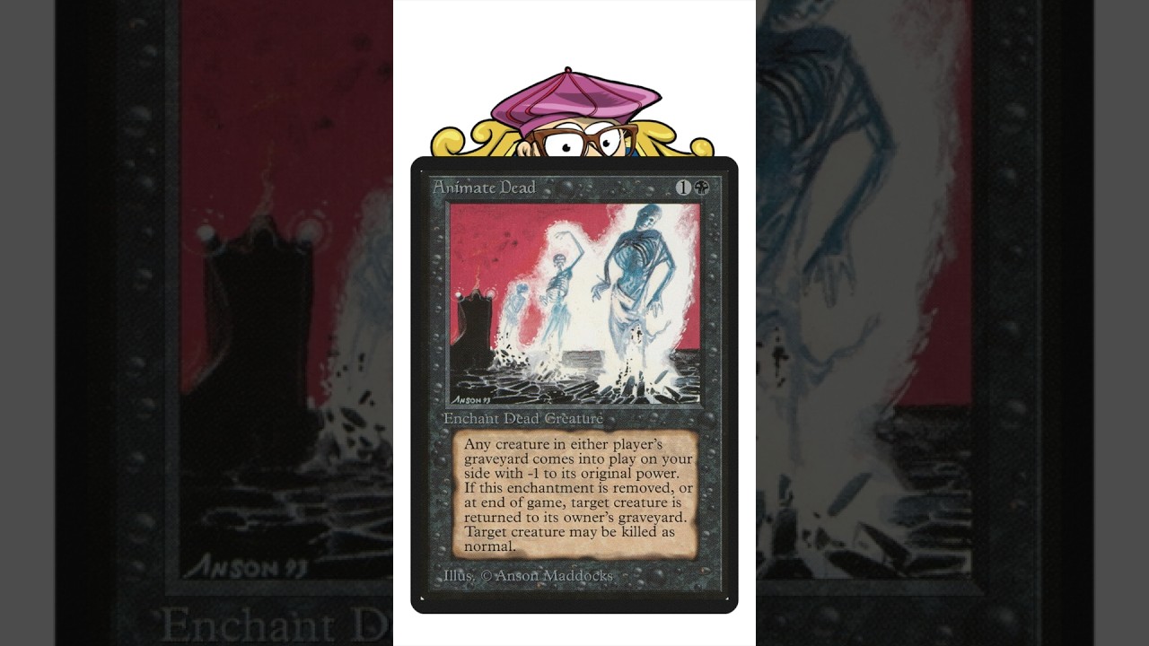 Animate Dead & Mind Bomb | Old School Magic the Gathering Combo #mtg  #mtg9394 - YouTube